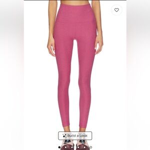 Beyond Yoga High-Waist Pink Leggings